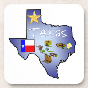 Texas Cork Onderzetter