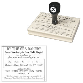 Texas Cottage Food Law Stamp Rubberstempel