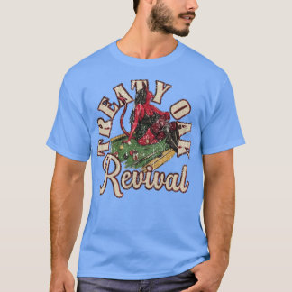 Texas Country Rock Treaty Oak Revival Logo T-shirt