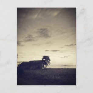 Texas Countryside Twilight Briefkaart