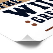 TEXAS cowboy amerika cowboy Perfect Poster (Hoek)