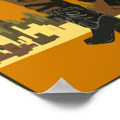 Texas Cowboy Boots Vintage Travel Poster (Hoek)