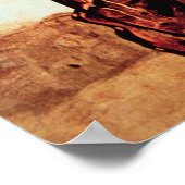 Texas Cowboy, c.1890 (olie op canvas) Poster (Hoek)