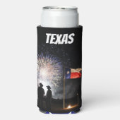 Texas Cowboy Can Cooler (Seltzer Achterkant)