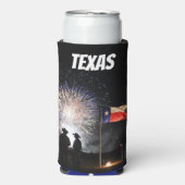 Texas Cowboy Can Cooler (Seltzer Voorkant)