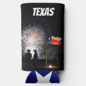 Texas Cowboy Can Cooler (Achterkant)