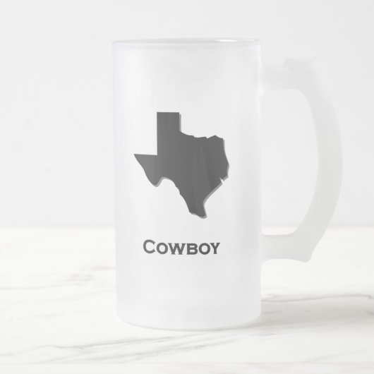 Texas Cowboy Matglas Bierpul (Rechts)