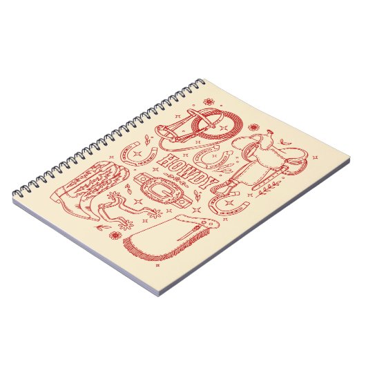 Texas Cowboy Pack Notitieboek (Linkerzijde)