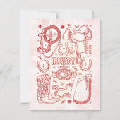 Texas Cowboy Pack  Notitiekaartje (Voorkant)