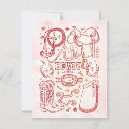 Texas Cowboy Pack  Notitiekaartje