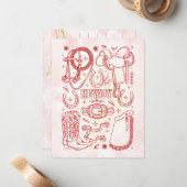 Texas Cowboy Pack  Notitiekaartje (Voorkant / Achterkant in situ)