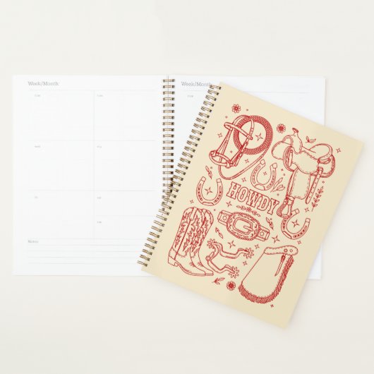 Texas Cowboy Pack Planner (Display)