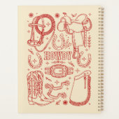 Texas Cowboy Pack Planner (Achterkant)