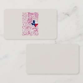 Texas Cowboy Pack Western Vibes Visitekaartje