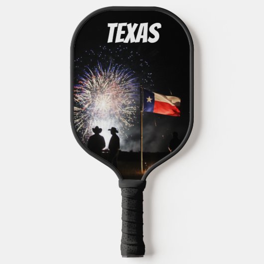 Texas Cowboy Pickleball Paddle (Voorkant)
