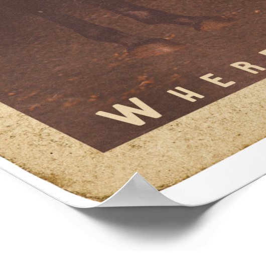 Texas Cowboy Poster (Hoek)