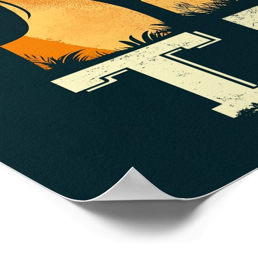 Texas Cowboy Rodeo Vintage Poster (Hoek)