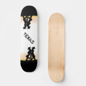 Texas Cowboy Skateboard (Voorkant)
