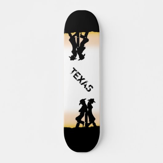 Texas Cowboy Skateboard (Voorkant)