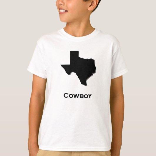 Texas Cowboy T-shirt (Voorkant)