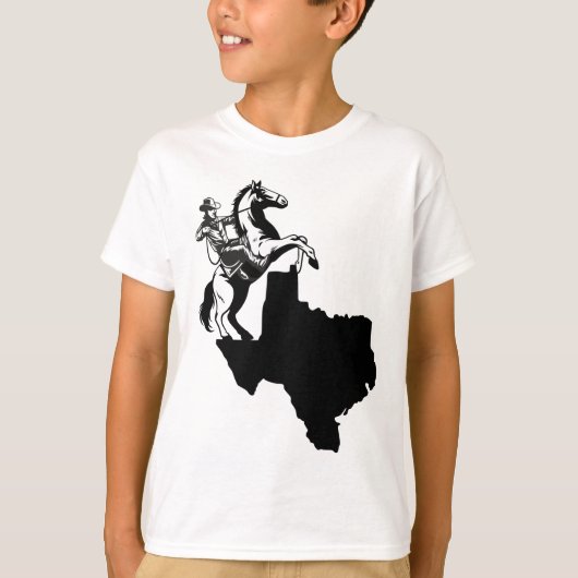 Texas Cowboy T-shirt (Voorkant)