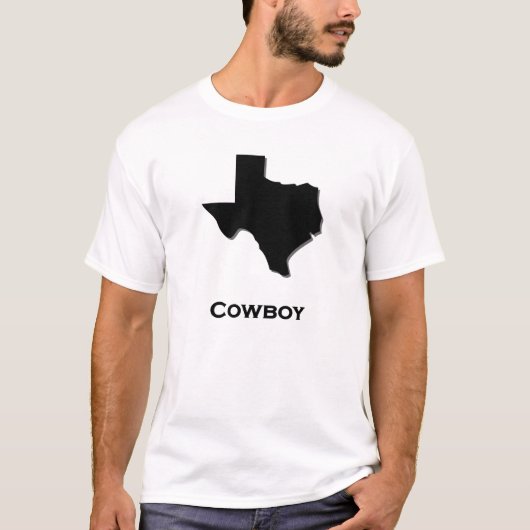 Texas Cowboy T-shirt (Voorkant)