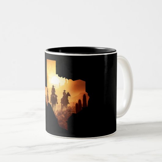 Texas Cowboys State of Texas Coffee Mok (Voorkant rechts)