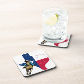 Texas Cowgirl Onderzetter (Rechterzijde)