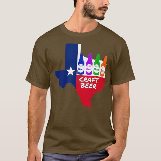 Texas Craft Beer T-shirt (Voorkant)