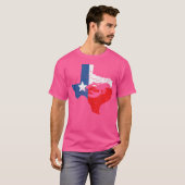 Texas Crawfish Crawdad Seafood T-shirt (Voorkant volledig)