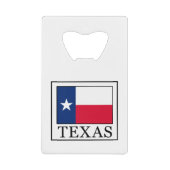Texas Creditkaart Flessenopener (Voorkant)