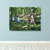 Texas Creek Wimberley Canvas Afdruk (Insitu (Houten vloer))