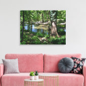 Texas Creek Wimberley Canvas Afdruk (Insitu (Woonkamer))
