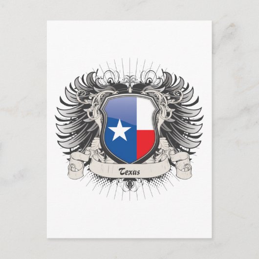 Texas Crest Briefkaart (Voorkant)