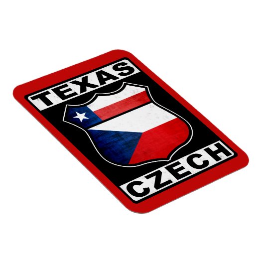 Texas Czech American Magneet (Rechterzijde)
