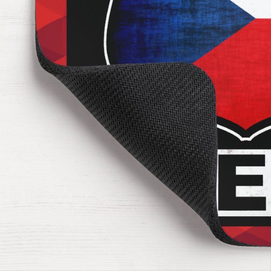 Texas Czech American Mousemat Muismat (Hoek)