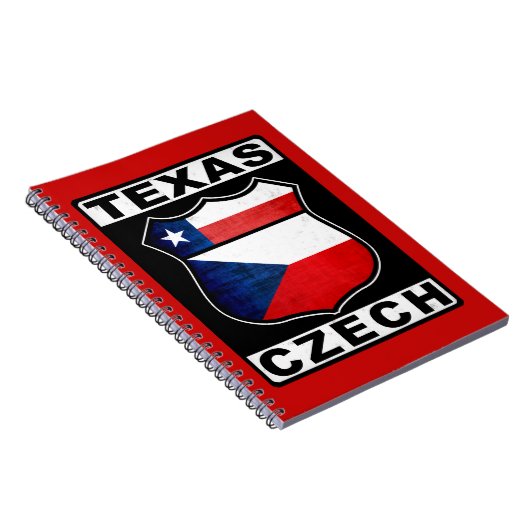 Texas Czech American Notitieblok Notitieboek (Rechterzijde)