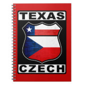 Texas Czech American Notitieblok Notitieboek (Voorkant)