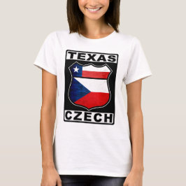 Texas Czech American T-shirt