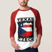 Texas Czech American T-shirt (Voorkant)