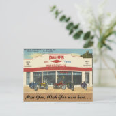 Texas, Dalio's motorfietsen, Fort Worth Briefkaart (Staand voorkant)