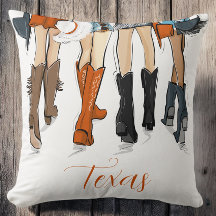 Texas Dames Mode Cowboy Laarzen Sinaasappel