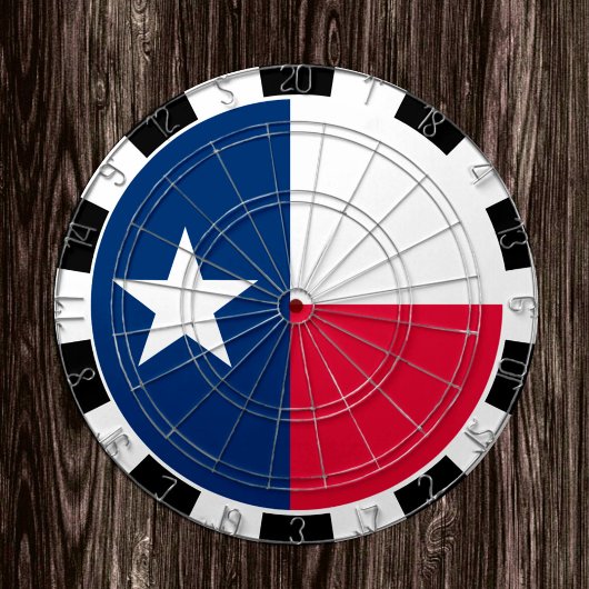 Texas Dartboard USA & Texas Flag / game board Dartbord