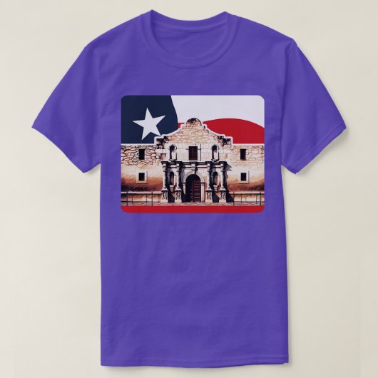 Texas De Alamo T-shirt (Design voorkant)