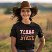Texas de eenzame ster staat t-shirt