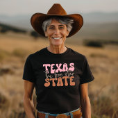 Texas de eenzame ster staat t-shirt