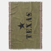 Texas, de Lone Star-staat Deken (Voorkant Verticaal)