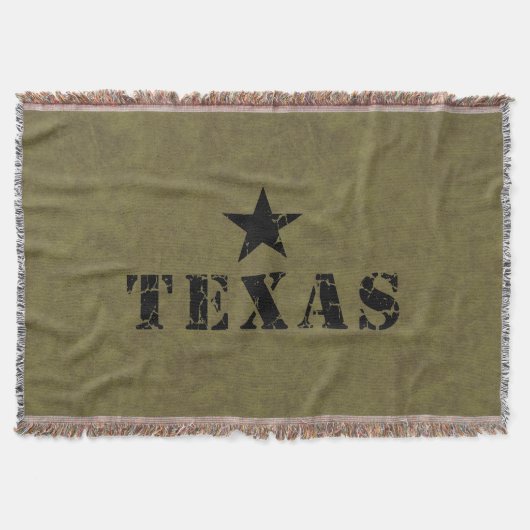 Texas, de Lone Star-staat Deken (Voorkant)