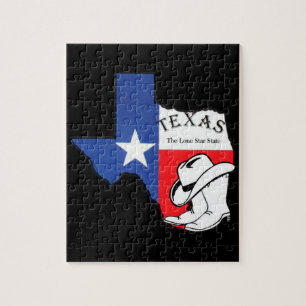 Texas, de Lone Star-staat Legpuzzel