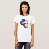 Texas, de Lone Star-staat T-shirt (Voorkant volledig)